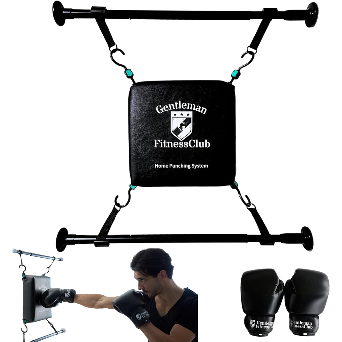 GentlemanFitnessClub Home Punching System Sandbag for Home Use ``Unique shock absorption structure! ” Punching Machine Boxing Stress Relief Goods