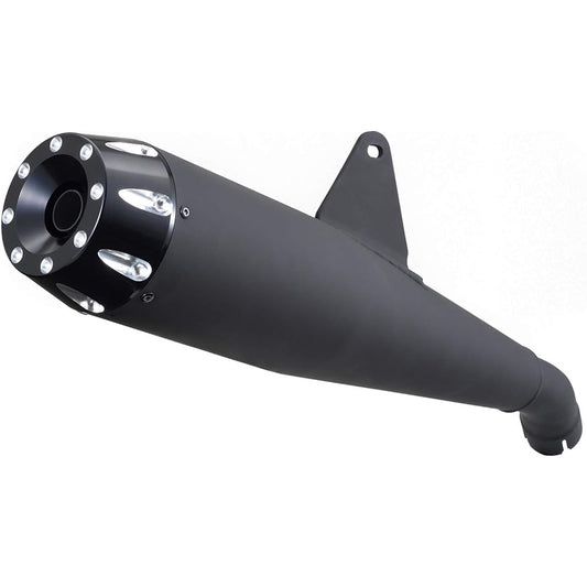 Daytona Motorcycle Slip-on Muffler Rebel 250/ABS/S Edition (17-21) Megaphone Type Muffler Black End 16982