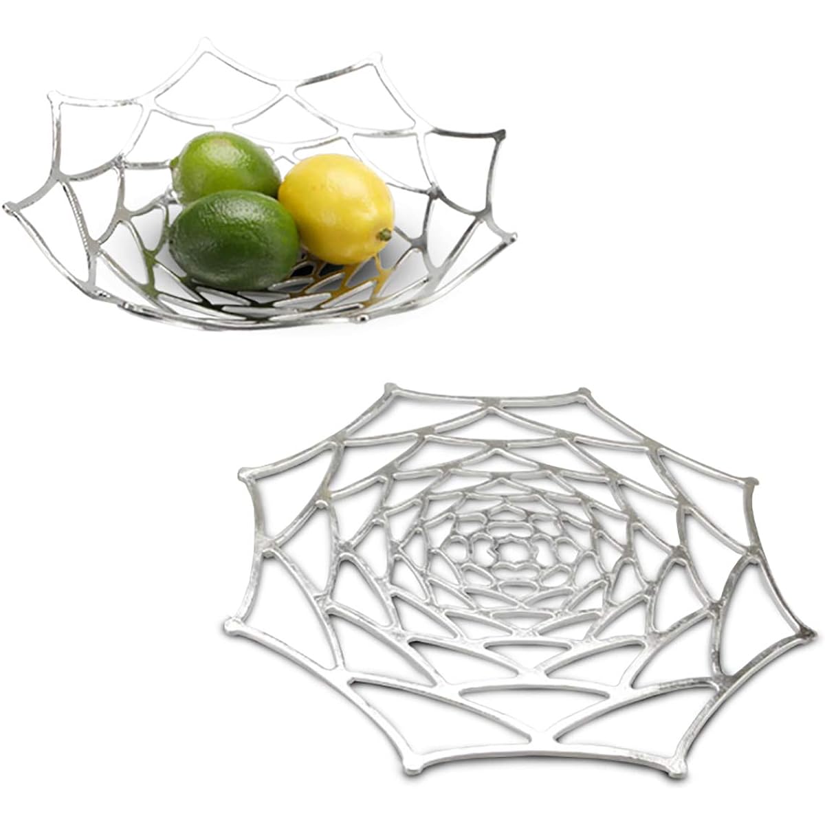 Nousaku KAGO - Dahlia - L H0.2cm W32.0cm D32.0cm (flat size) 100% tin Case made in Japan 501413/Basket Sweets bowl Accessory case