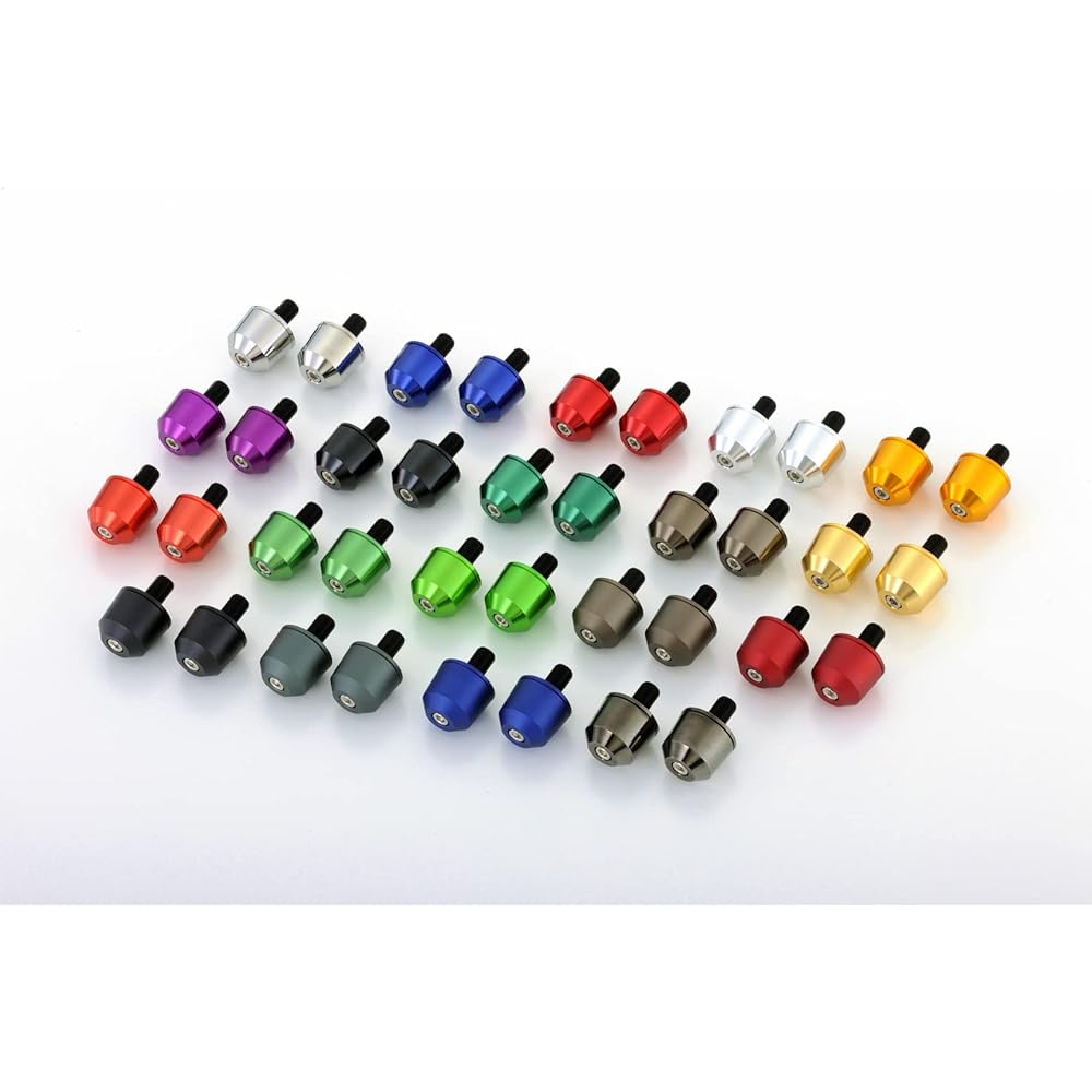 POSH Motorcycle Supplies Handlebar End Middle Weight Bar End Suzuki Genuine Handlebar M12 Type GSX1300R (2021) | GSX-R1000R (2017-2022) Matte Gray 032969-29-10 Bar End Cap