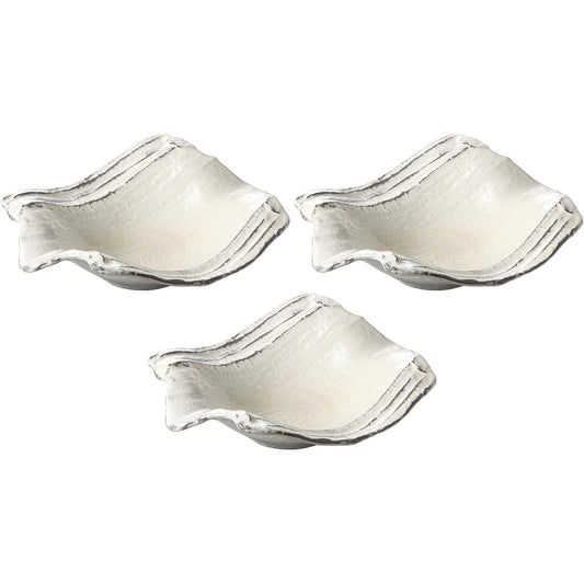 Set of 3 carbonized soil powder 8.5 pots [29.5 x 14.5 x 8.5 cm] [Large bowl]