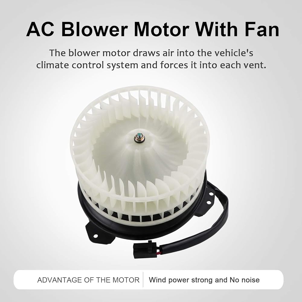 615-00611 HVAC heater blower motor fans 2001-2007 Chrysler Town & Country 2001-2007 Dodge Caravan & Grand Caravan 2004-2008 Crisler Pacific 4885475AC 700070 4885475AB