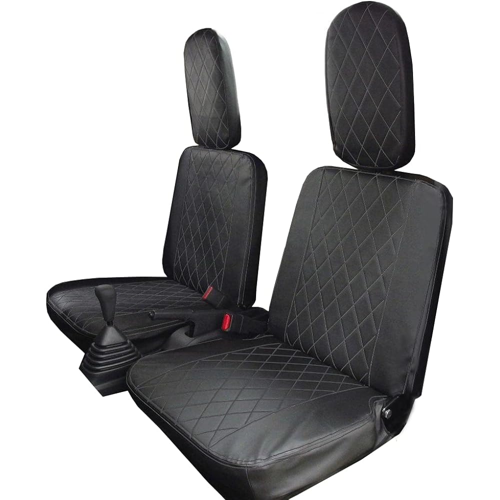 BONFORM Car Seat Cover Diamond Quilt Suzuki Carry 13 Black 4368-07BK