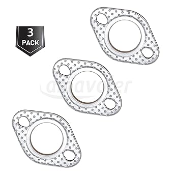 Amavoler exhaust gasket GY6/ATV/scooter/go -kart/moped engine 3 27mm