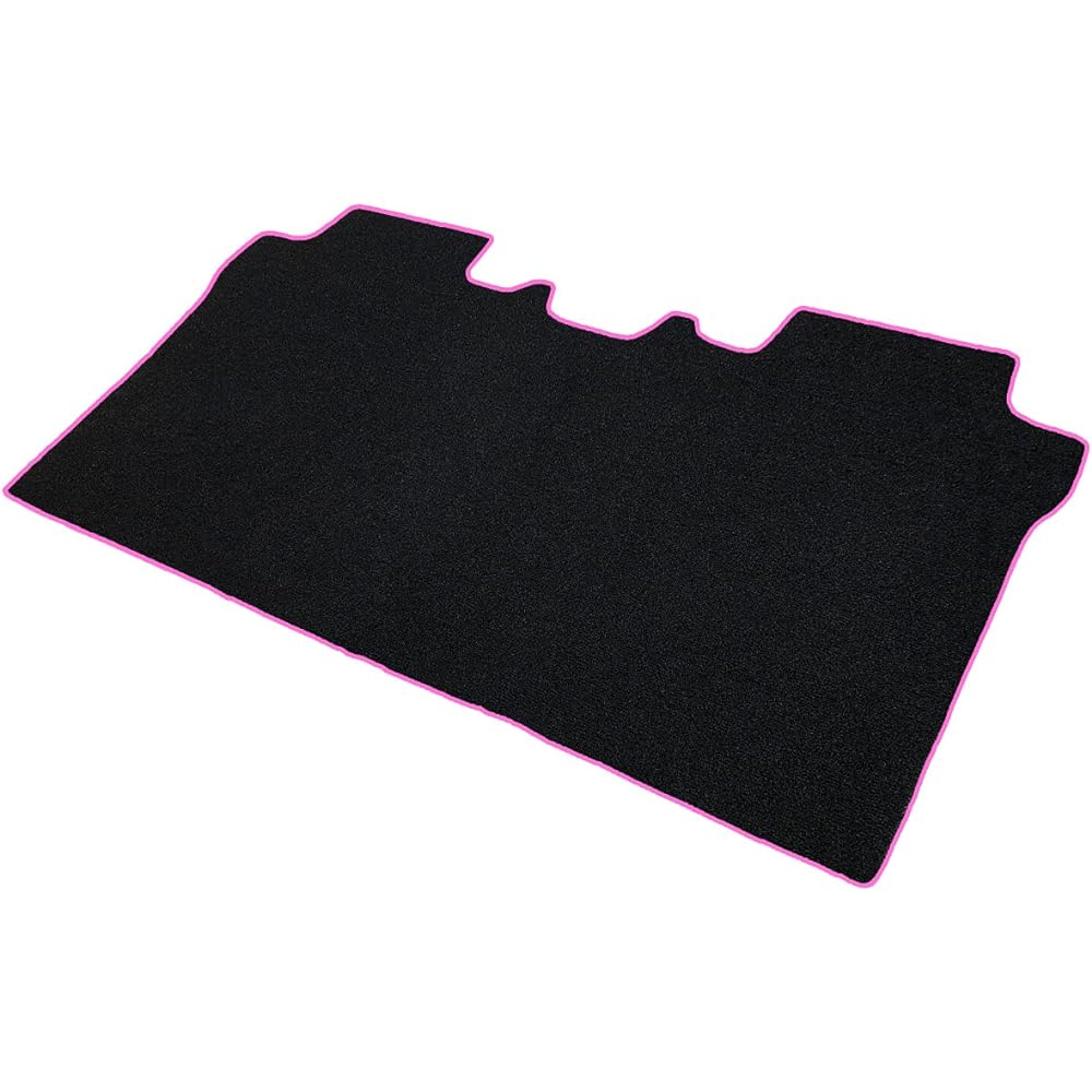 Fenice Car Mat Second Rug Mat Domestic Production (Toyota Alphard 30 Series / Gasoline Vehicle 7 Seater) <Second Row Ottoman Electric> Black Anti-slip Shape Resistant to Slip Car Mat (Car Parts Specialty Store)