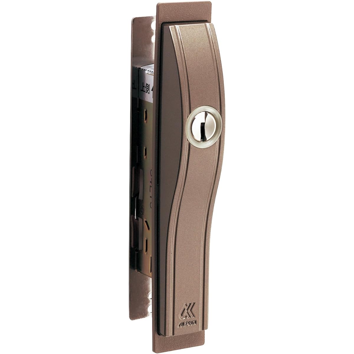 ALPHA Aluminum Sash for Entrance Sliding Door Sliding Lock Bronze F4056 7010647