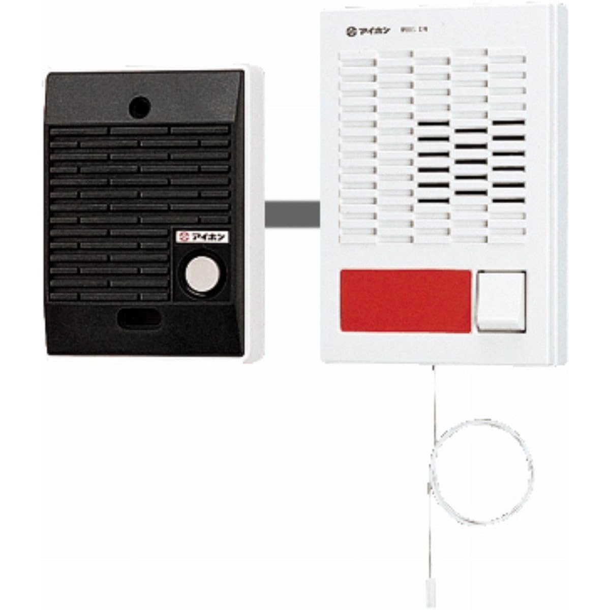 iPhone intercom, no power supply required, battery operated, with string switch C-123P/A