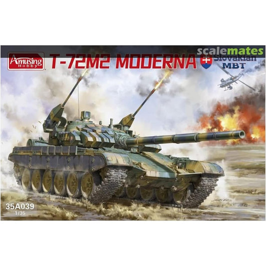 Amusing Hobby 1/35 Slovak Army T-72M2 Moderna Plastic Model AMH35A039