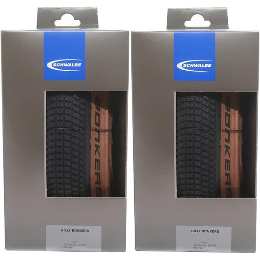 Set of 2 SCHWALBE BILLY BONKERS 24x2.00(50-507) ADDIX Folding [Parallel Import]
