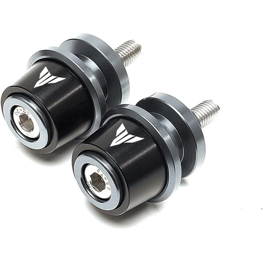 Swingarm Spool Stand Screw Slider Motorcycle Swingarm Spool Slider Stand Screw For Ya-ma-ha MT-03 MT03 MT09 MT-09 MT 03 09 FZ09 FZ-09 TRACER MT09 (Color: Gray)
