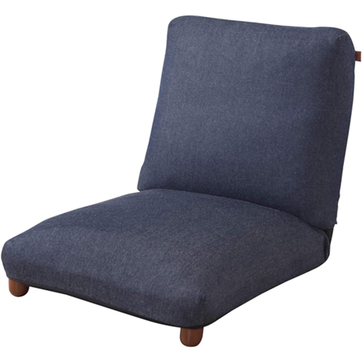 Azumaya-kk Recliner Chair Denim Width 60 x Depth 74-116 x Height 20-56 (SH18) cm Recliner RKC-941DM