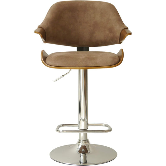 Gart Counter Chair Brown Width 56 x Depth 51 x Height 90~112cm Largo High Chair