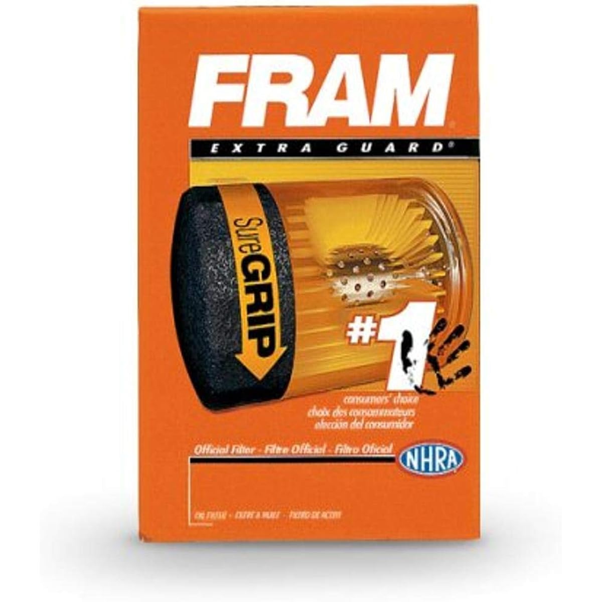 FRAM CH9018 Extra guard car cartridge oil filter (2 packs)