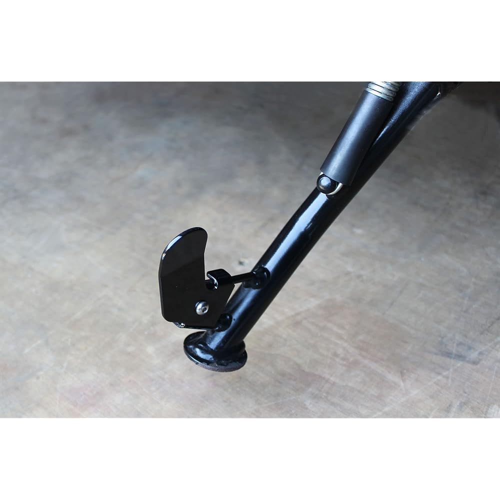Kijima Motorcycle Bike Parts Side Stand Extension Svartpilen 125/250/401 Steel Black Finish HQ-03100