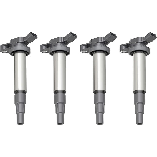 Exchange Ignition Coil Pack Set -Toyota Lexus Saion -1.8L L4 Corolla Matrix V Plugin Vibe X D CT200H -90919-02252 90919-02258 UF619 C1719 C1714