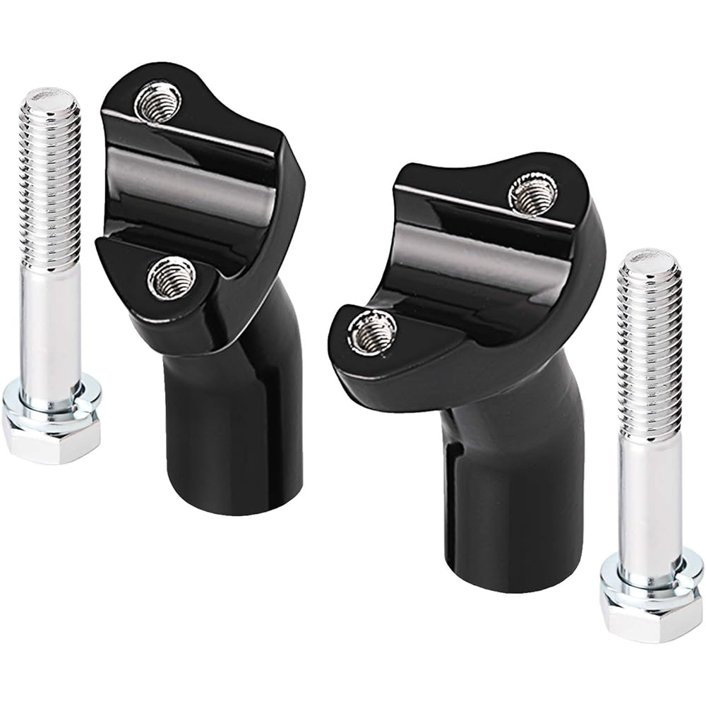 Chern Yueh Handle Bar Riser Pull Back 4.5" Chrome (Chrome)