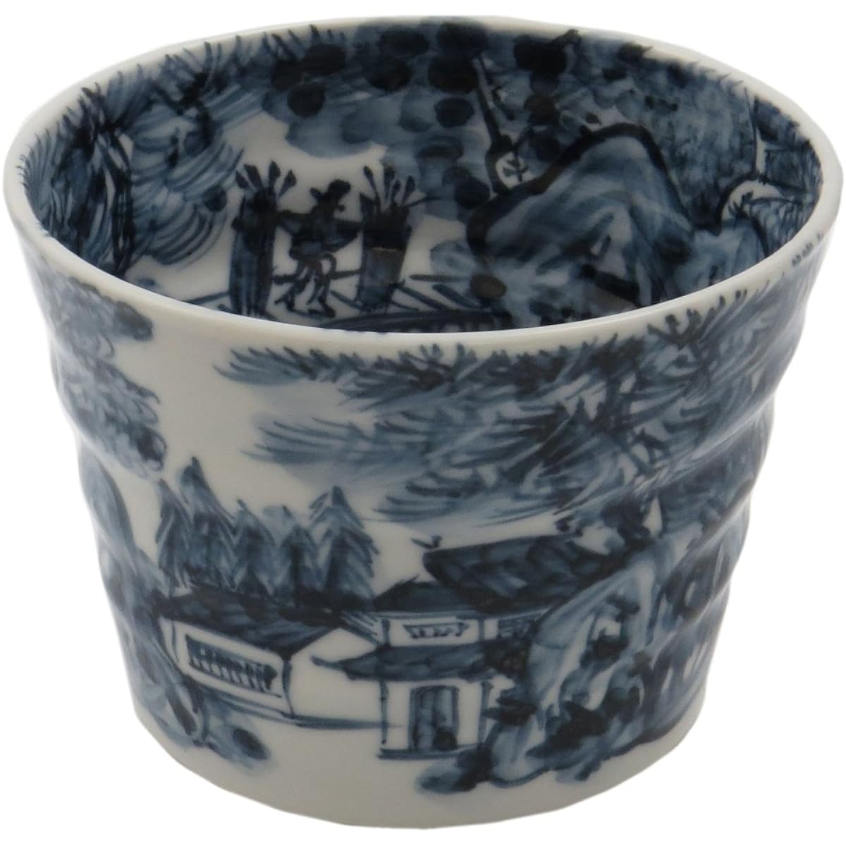 Kyoto ware Kiyomizu ware Konosuke Murata Soba Chiyoguchi Naigai Landscape MK-015