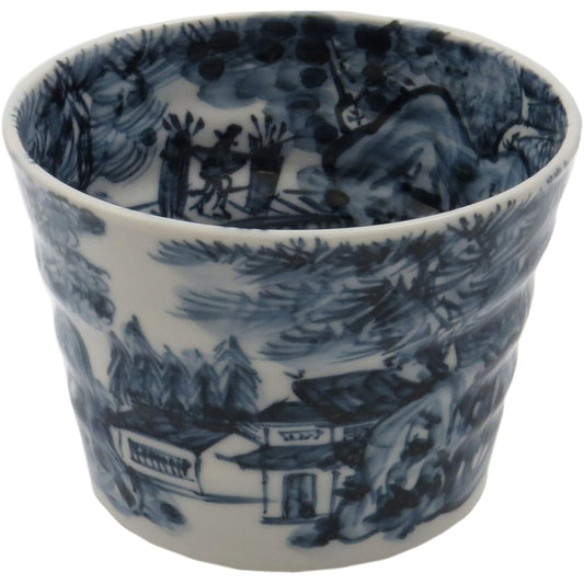 Kyoto ware Kiyomizu ware Konosuke Murata Soba Chiyoguchi Naigai Landscape MK-015