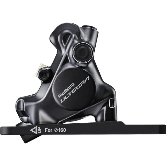 SHIMANO BR-R8170 Front flat mount included/Mount bracket for φ140/160mm rotor, 2 fixing bolts, resin pad fin included