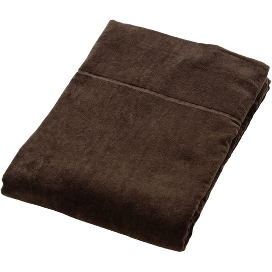 Imabari Towel Certified Large Towel Blanket Murakami Towel Approx. 190 x 140cm (Available in 8 colors) Made in Japan Professional Specifications Commercial Use 100% Cotton Plain Bedding (No. 100 Mocha)