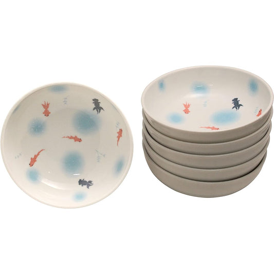 New [Commercial use set] Noodle bowl Yokocho (19cm noodle bowl) Ryokinyo lightweight 6.5 noodle bowl set of 6