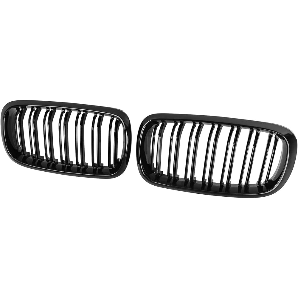 Front Grill Kidney Banper Grill 2014-2019 BMW X5 F15 X6 F16 X5m x6m (glossy black)