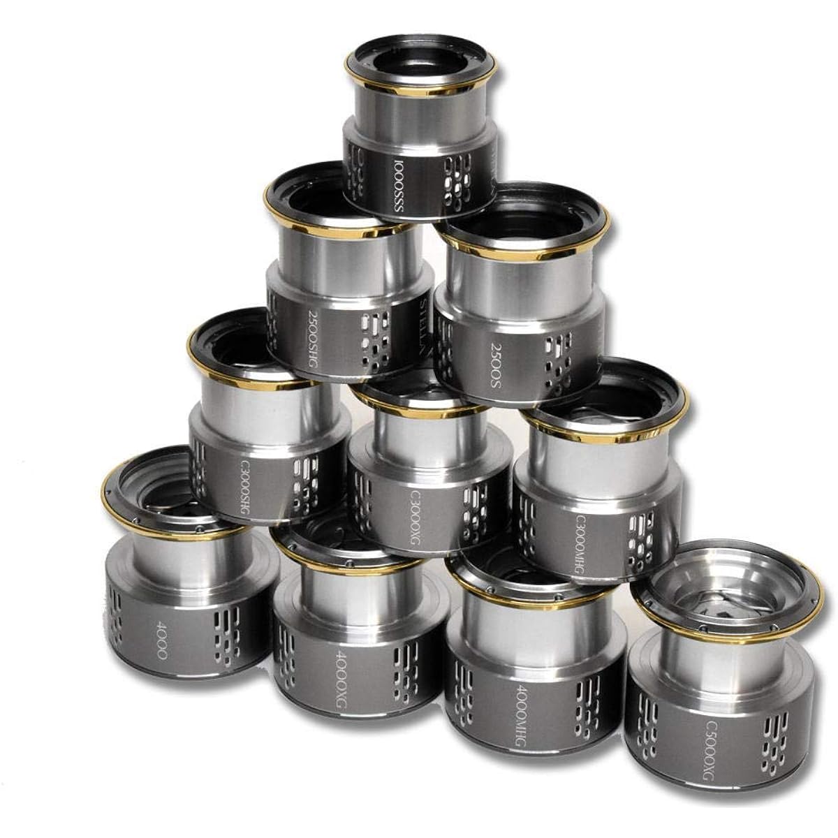 [Shimano genuine] 18 Stella replacement spool various sizes (4000, 4000XG, 4000MHG, C5000XG)
