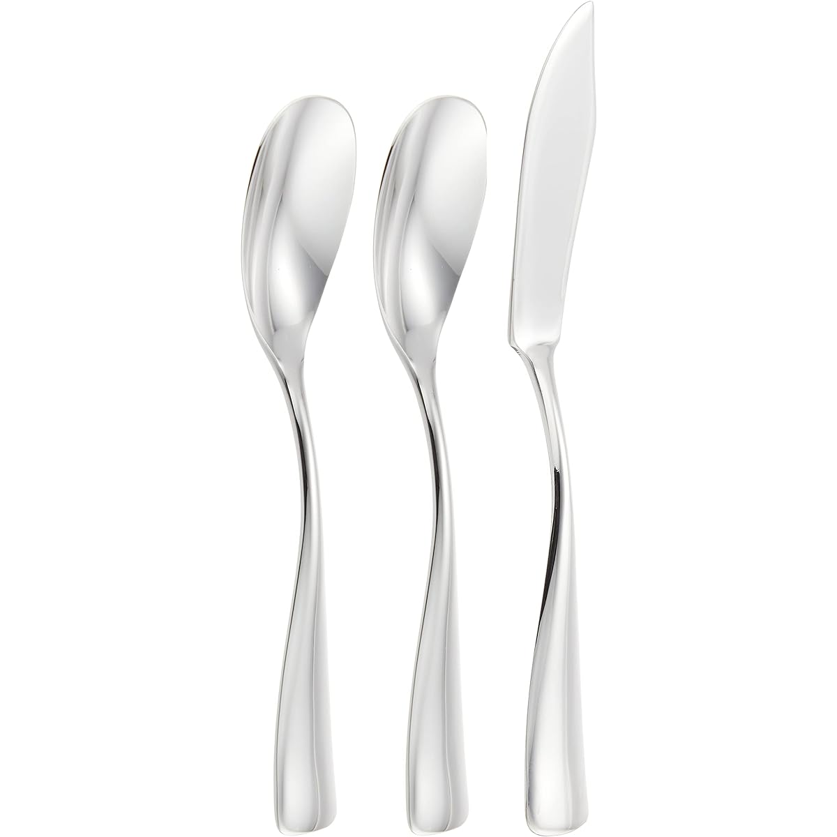 COPPER the cutlery gift set 3pc /Silver mirror CIB-3SVmi