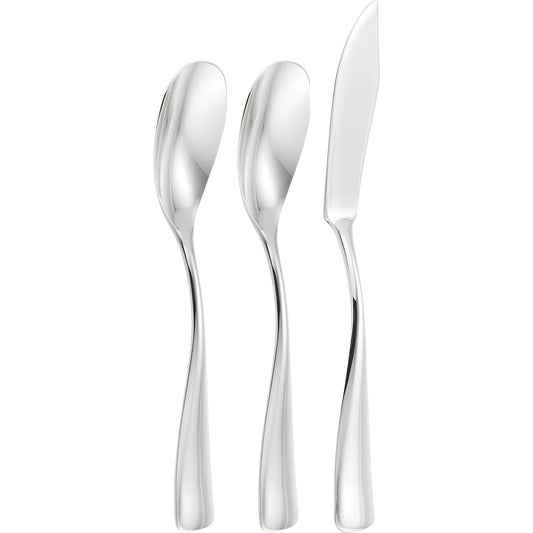 COPPER the cutlery gift set 3pc /Silver mirror CIB-3SVmi