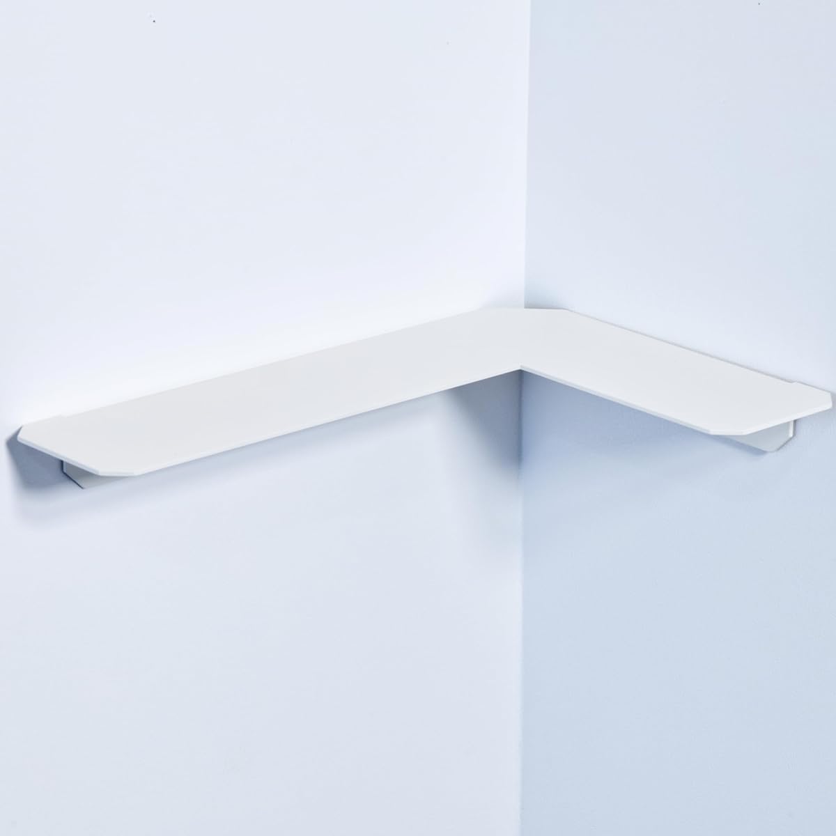 MagoroLabo Corner Shelf [Just like a cafe space] Made in Japan Furniture that can be attached to the wall Will not damage the wall Rental Wall Shelf White Rectangle TETUTO ML-117