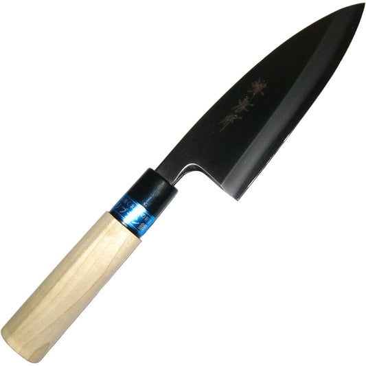 Aoki Knife Seisakusho Takayuki Sakai (Molybdenum Steel) Ajikiri Knife 12cm 04378