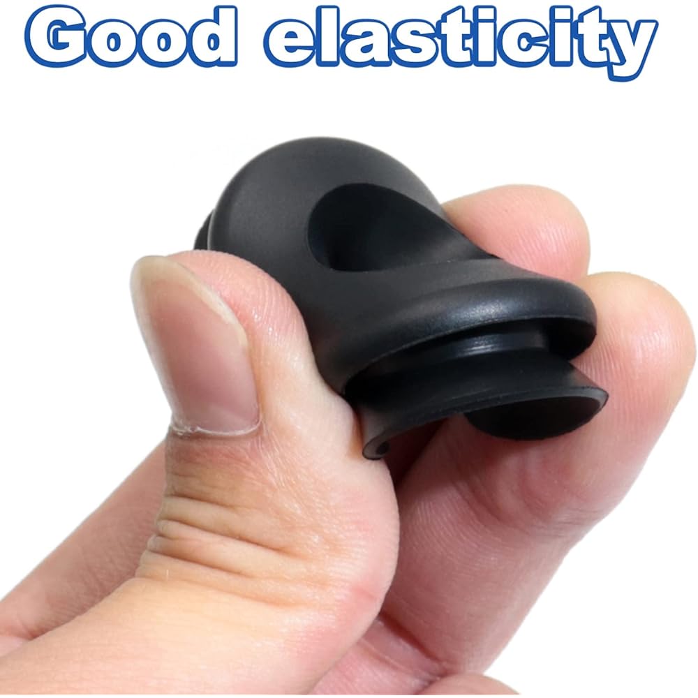 BOERAY Black Glad Hand Seal Rubber Gred Hand Seal 40 Pack