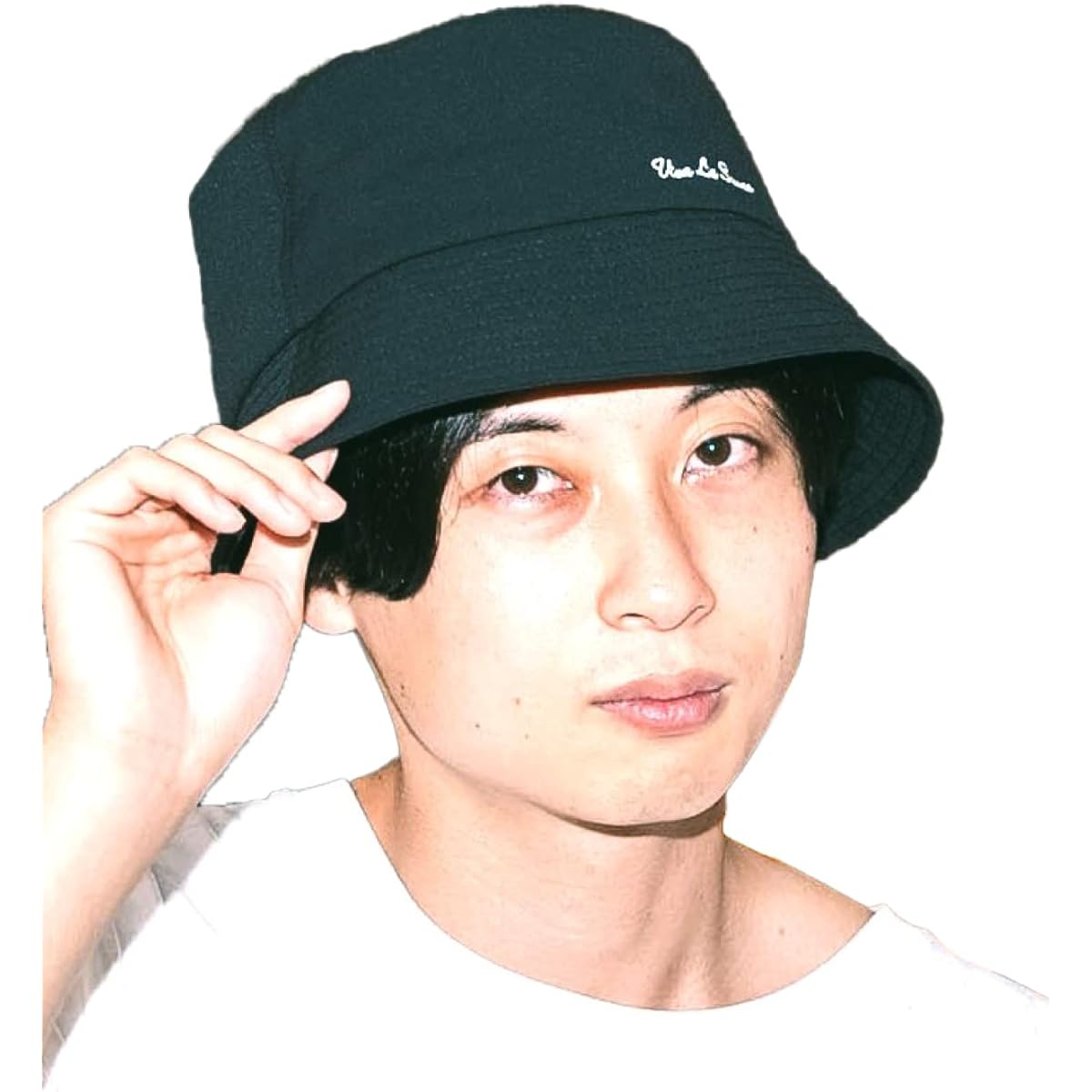 [PrimalBlue] Sauna Hat Washable Tent Sauna Thinsulate Sauna Hat Men's Women's Bucket Hat One Size Fits Most Water Repellent (Black)