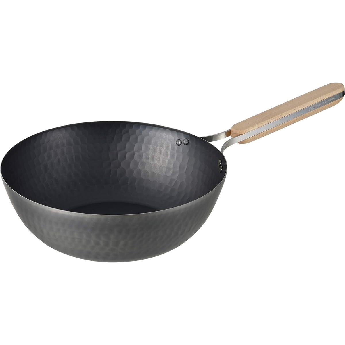 Wahei Freiz enzo made in Tsubamesanjo iron wok 26cm made in Japan Compatible with IH and gas en-012