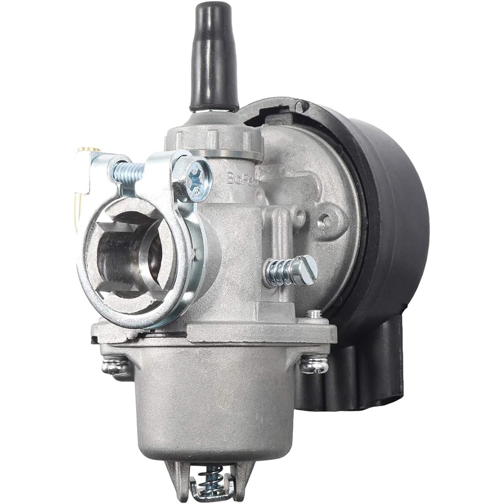 JRL 49CC 60cc 66CC 80cc carburetor 2 stroke engine electric bicycle cab (silver)