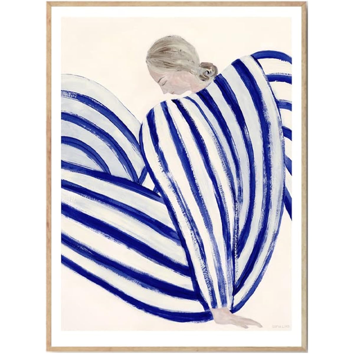 THE POSTER CLUB Poster Blue Stripe At Concorde (30×40cm)