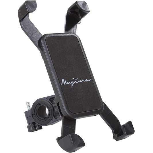 (Mujina) Mujina Smartphone Mount Holder for Bicycles and Motorcycles, 360 Degree Rotation, Compatible with Many Models