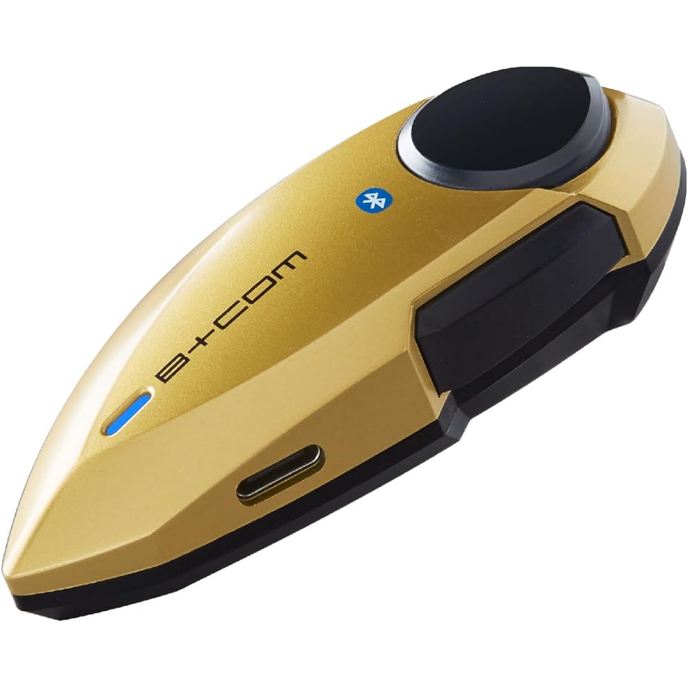 SYGN HOUSE Motorcycle Bluetooth Communication System B+COM PLAY Matte Gold 00082236