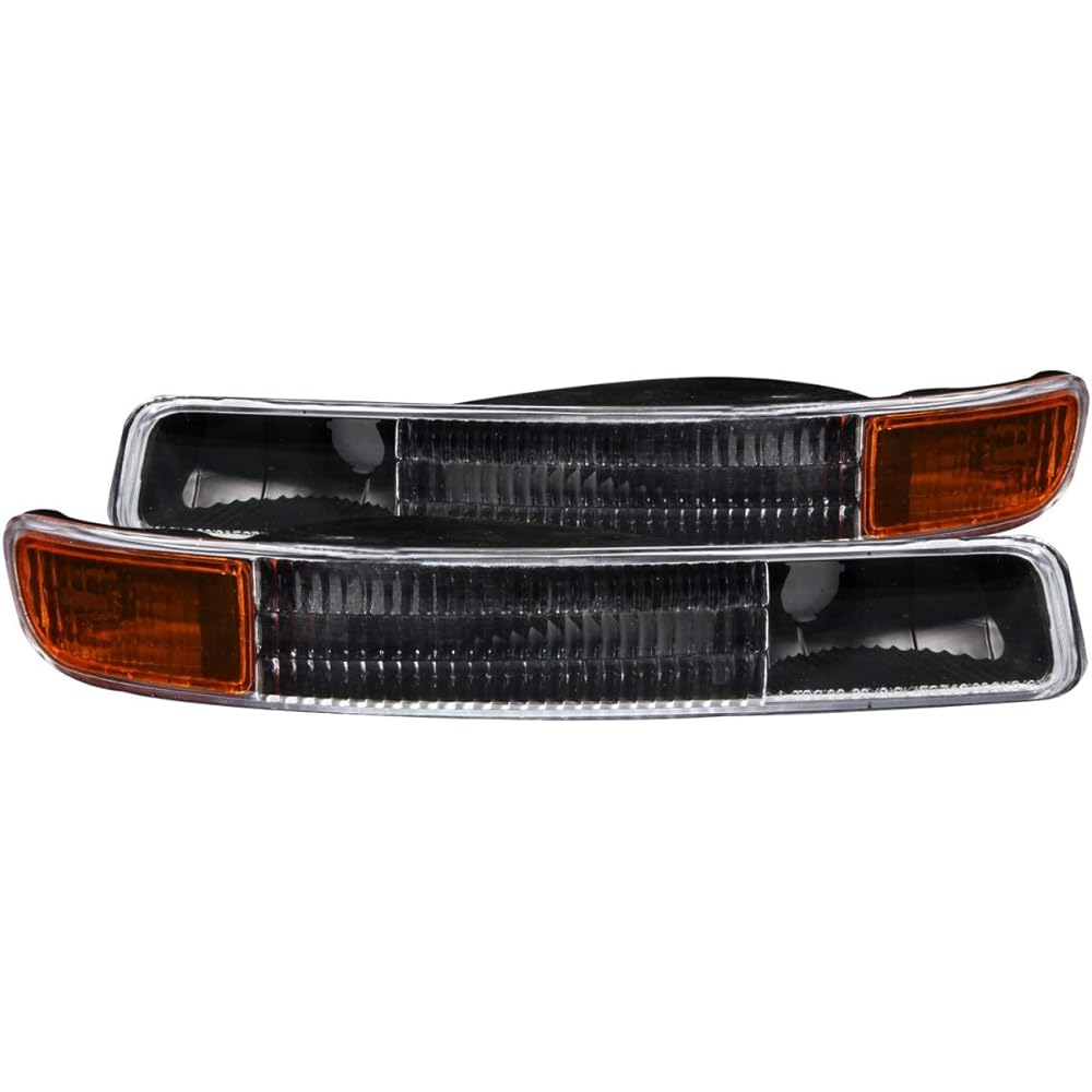 ANZO USA 511005 GMC Black Amburri Frector Bumper Light Assembly- (sold in pairs)