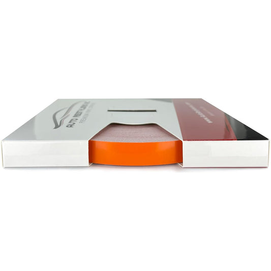 3m 1/2 inch x 150 feet solid car vinyl pinstripe tape (bright orange)