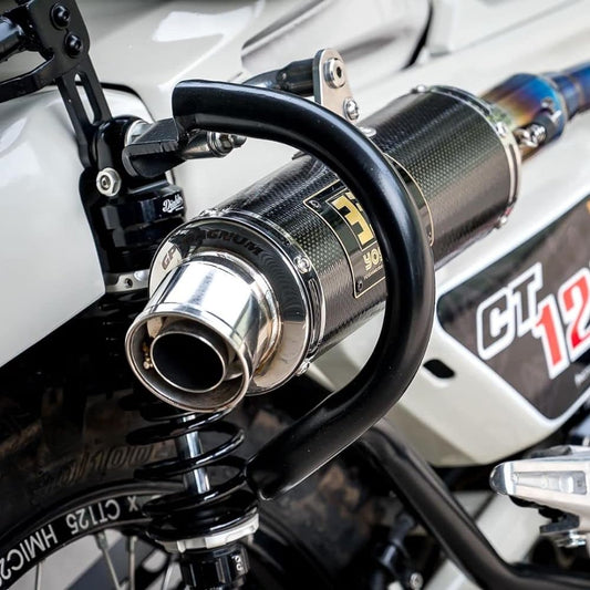 Honda Hunter Cab Muffler Guard MotolordD CT125 Pipe Cover JA55 JA65