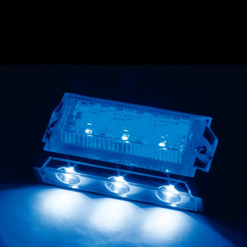 JET INOUE LED6 2WAY Flat Marker Lamp NEO 24V Blue 534381
