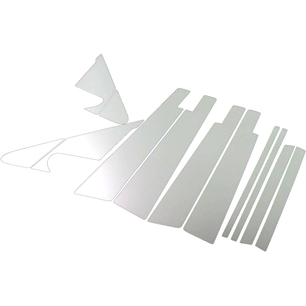 BRIGHTZ Vanguard 33 38 Super Mirror Stainless Plated Pillar Panel 12PC Visor Useful [PIL-SIL-110] ACA33W ACA38W GSA33W ACA33 ACA38 GSA33 ACA GSA A33 A38 30 Vanguard Vanguard 1216