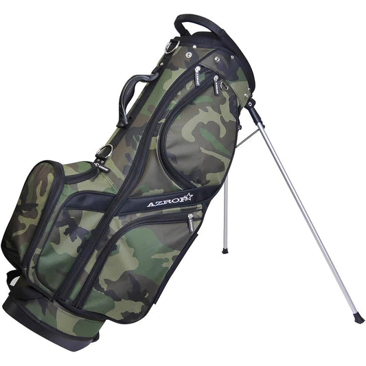 Azrof AZROF Caddy Bag - Stand Caddy Bag 25: Camouflage Green AZ-STCB01 Weight: Approx. 2.7kg