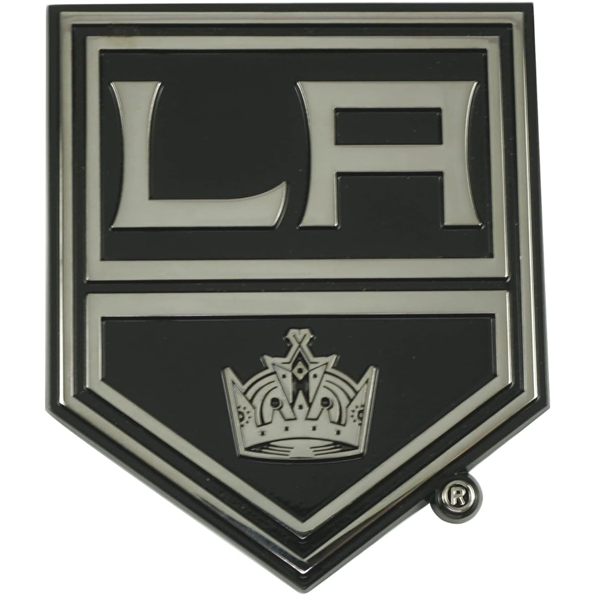 Fanmats 17159 Team Color 3 "X3.2" NHL - Los Angeles Kings Emblem