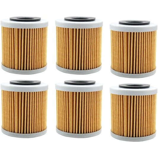 [Parts] Motorcycle Oil Filter Derbi Mulhacen 4T 125 Terra Adventure 2007-2013 Gpr 4t 125 Senda Racing 2009-2013 (Color : 6 Pcs)