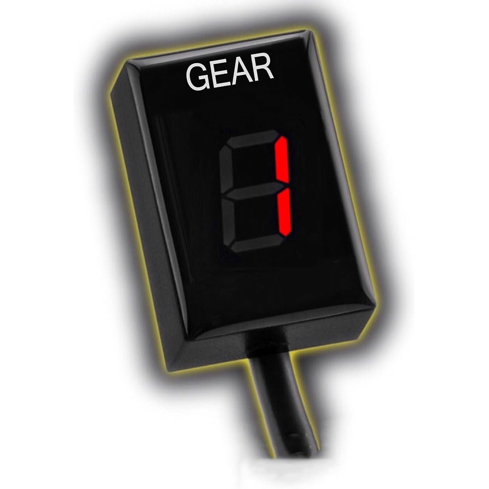AIpro CBR125R CBR150R APH7 Shift Indicator JC50 Gear Position Meter (LED Red)
