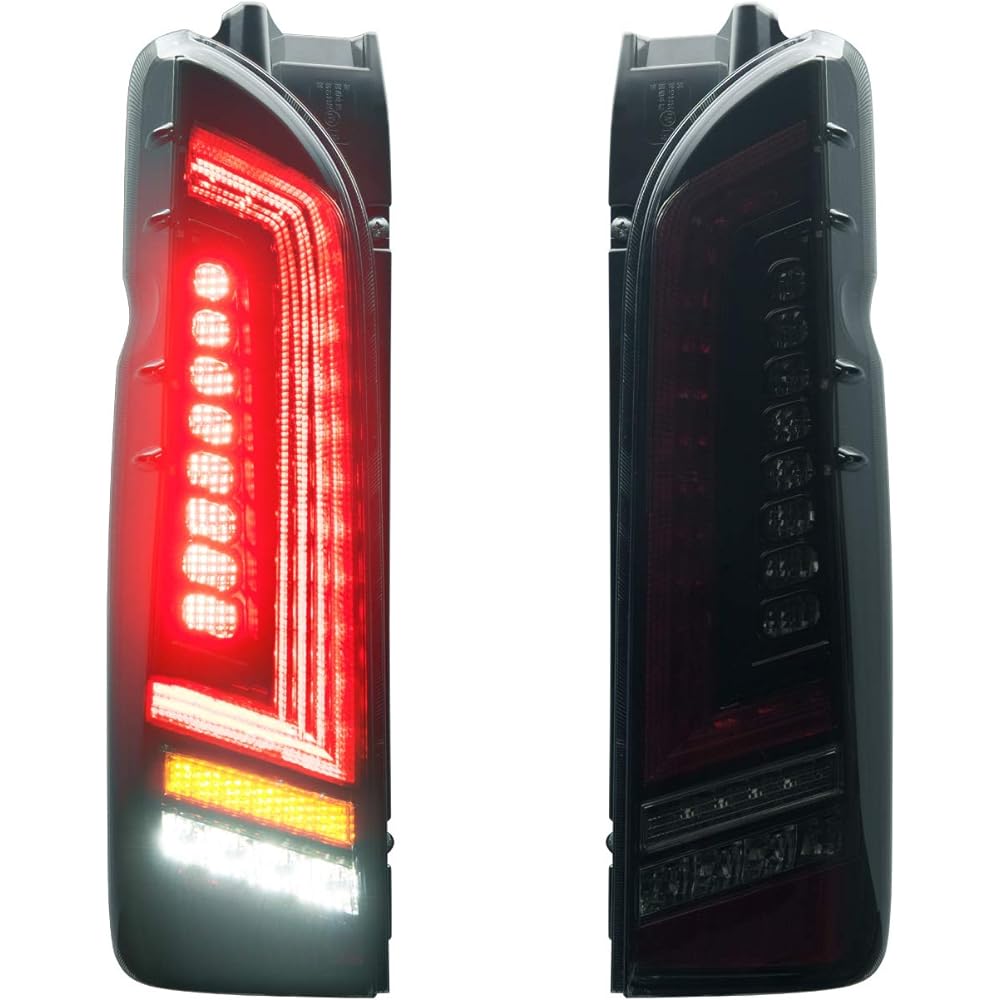 Hiace 200 series tail lamp 415COBRA lightsaber prestige black