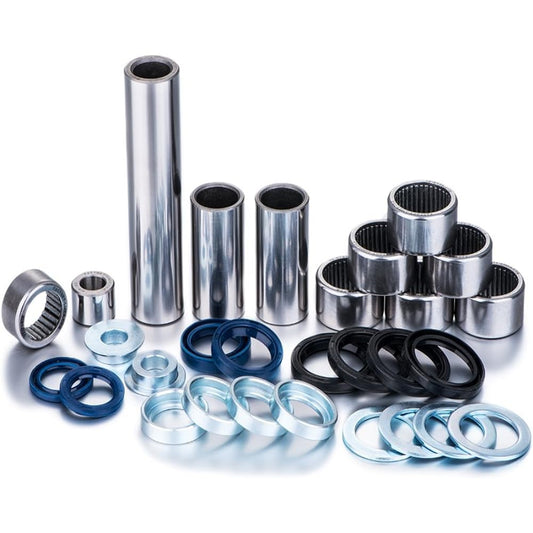 Linkage Bearing Rebuild Kit Manufactured by Factory Links, Fits: Yamaha (2009-2019): WR 250F, WR 450F, YZ 250F, YZ 450F, YZ 250FX, YZ 450FX.