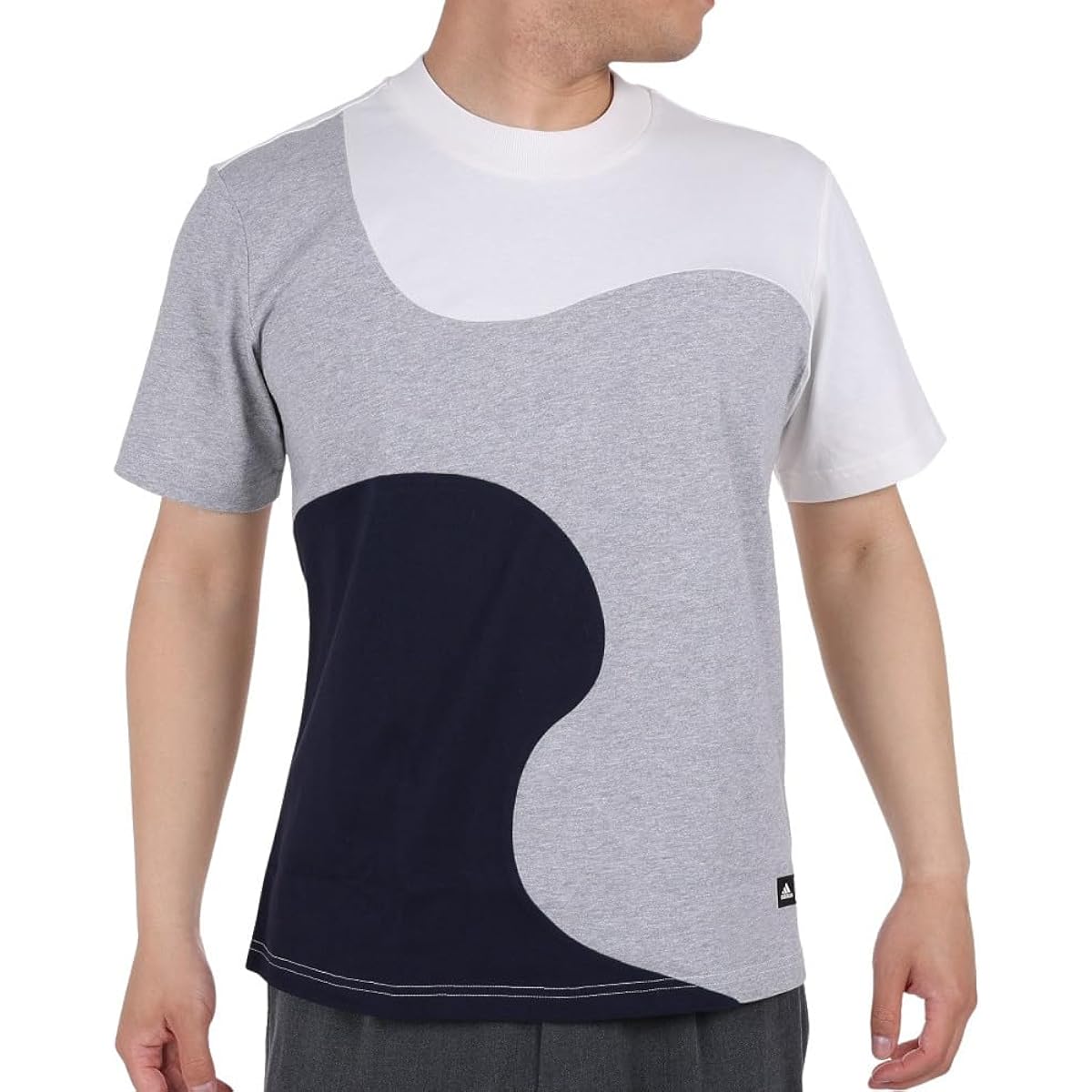 [Adidas] Short Sleeve T-Shirt Marimekko Future Icon Three Stripes ENC05 Men's